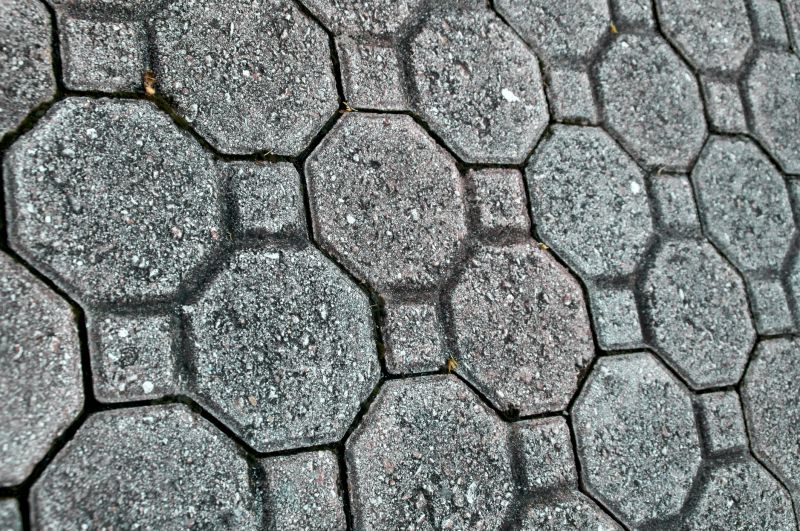 Close-up of Concrete Pavers