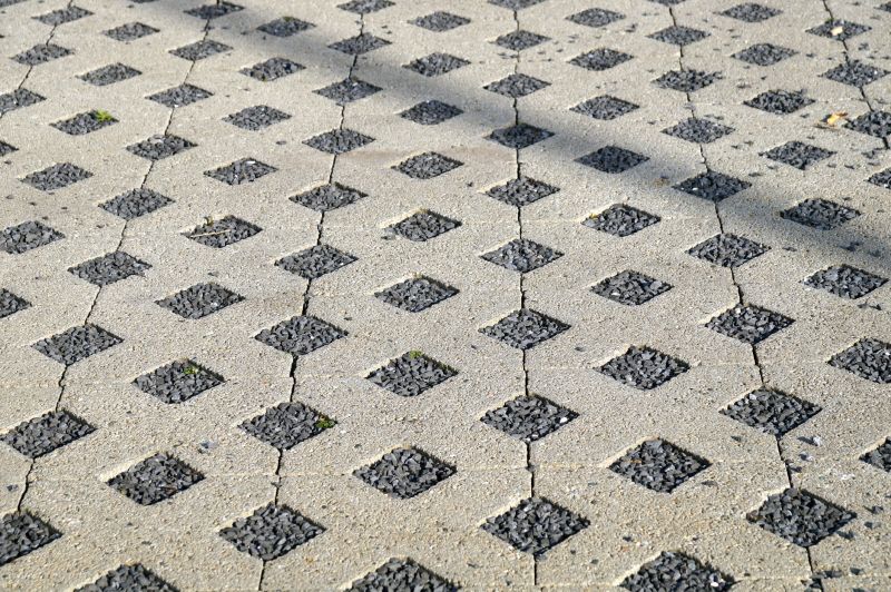 Permeable Paver Surface